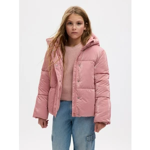 GAP Kids Quilted Jacket Hooded - Girls