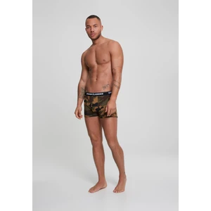 2-pack of camo boxer shorts with wooden camo