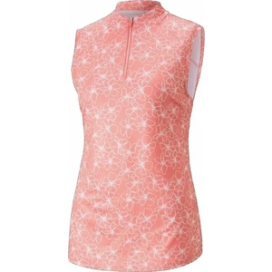 Puma Womens Cloudspun Island Flower Sleeveless Loveable L Koszulka Polo