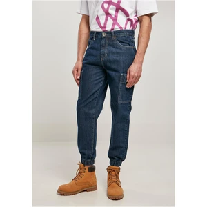 Men's jeans with pockets navy blue