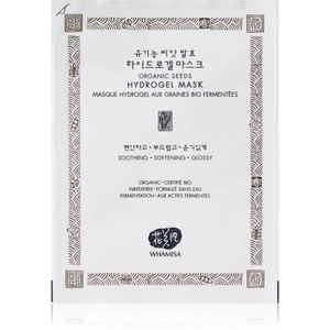 WHAMISA Organic Seeds Hydrogel Facial Mask intenzívna hydrogélová maska pre výživu a hydratáciu 33 g