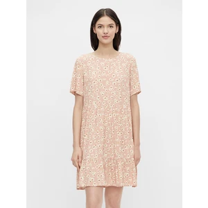 Pink Floral Dress Pieces Miller - Women