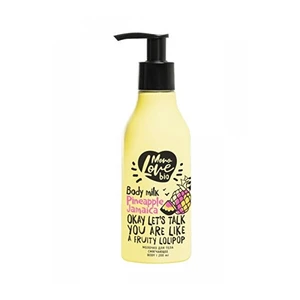 BISOU Zjemňující tělové mléko Bio MonoLove Ananas-Jamaica (Body Milk) 200 ml