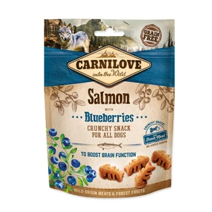 Carnilove Dog Crunchy Snack Salmon,Blueberries,Meat 200g