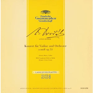 Antonín Dvořák - Concert For Violin And Orchestra (Mono) (LP)