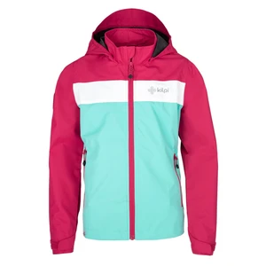 Girls' Kilpi ORLETI-JG turquoise outdoor jacket