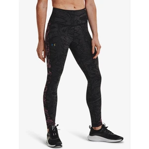 Under Armour Rush Legging 6M Novelty Dámské kompresní legíny 1365729-001 Black S