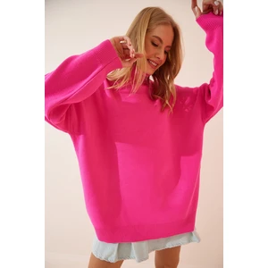 Happiness İstanbul Sweater - Rosa - Oversize