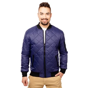 Man Quilted Jacket GLANO - navy