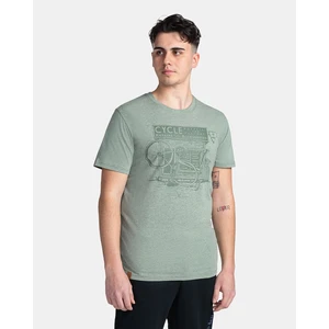 Men's cotton T-shirt KILPI PORTELA-M Dark green