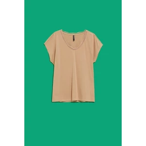 Moodo women's T-shirt - beige