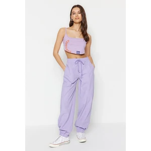 Trendyol Lilac Parachute Normal Waist Jogger Jeans