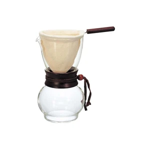 Sada na varenie kávy s prepadom Hario Woodneck Drip Pot 3 Cup