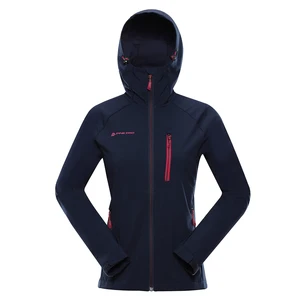 Women's softshell jacket with membrane ALPINE PRO ZORRA mood indigo