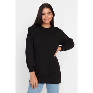 Trendyol Sweatshirt - Black - Regular fit