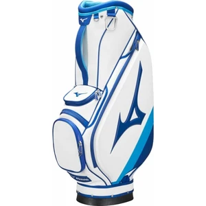 Mizuno Tour Staff Cart Bag White/Blue Borsa da golf Cart Bag