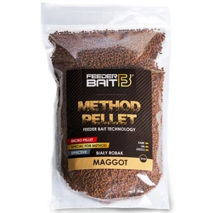 Feederbait method pellet 2 mm 800 g - biely červ