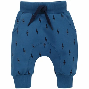 Pinokio Kids's Orange Flip Joggers Navy Blue