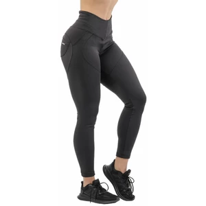 Nebbia High Waist & Lifting Effect Bubble Butt Pants Black M