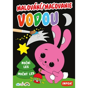 Malování/Maľovanie vodou Noční les/Nočný les [Papírenské zboží]