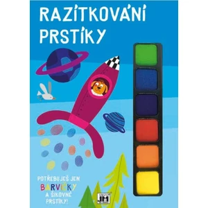 JIRI MODELS Razítkování prstíky Vesmír set s barvičkami