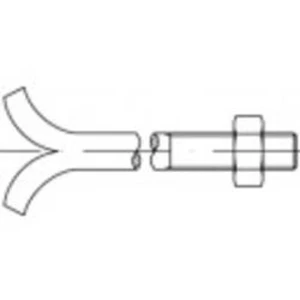 Šrouby do zdiva a do základů TOOLCRAFT 108133, N/A, M30, 500 mm, ocel, 1 ks