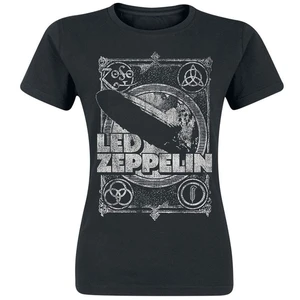 Led Zeppelin Maglietta Vintage Print LZ1 Nero 2XL