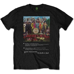 The Beatles T-Shirt Sgt Pepper 8 Track Schwarz XL