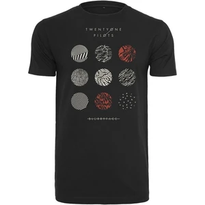 Twenty One Pilots Tričko Pattern Circles Černá 2XL