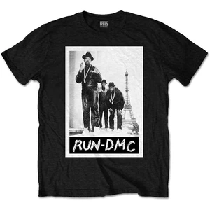 Run DMC Koszulka Paris Photo Czarny S