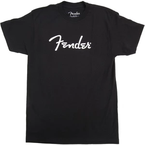 Fender Tričko Spaghetti Logo Čierna 2XL