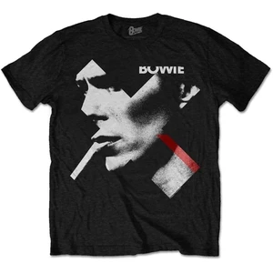 David Bowie Koszulka Smoke Czarny-Graficzny XL