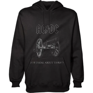 AC/DC Hoodie About to Rock Black S