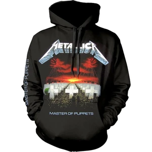 Metallica Hoodie Master Of Puppets Tracks Schwarz 2XL