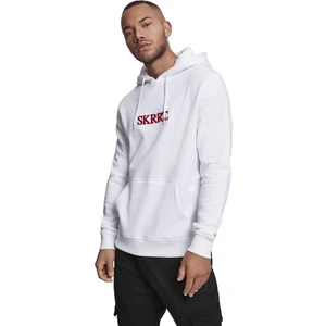 Skrrt Hoodie Logo Weiß XS