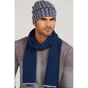 Kamea Man's Scarf K.20.705.12 Navy Blue