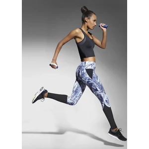 Bas Bleu TRIXI sports leggings modeling calves from combined materials