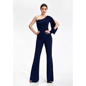 Figl Woman's Jumpsuit M870 Navy Blue