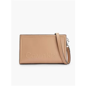 Beige women's crossbody handbag Calvin Klein - Women