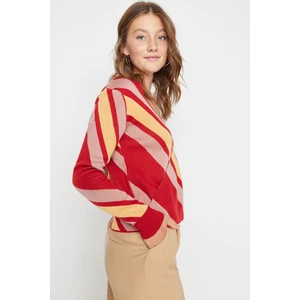 Trendyol Sweater - Red - Regular fit