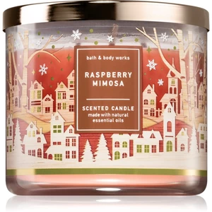 Bath & Body Works Raspberry Mimosa vonná svíčka 411 g