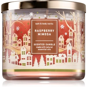 Bath & Body Works Raspberry Mimosa vonná sviečka 411 g