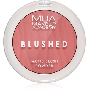 MUA Makeup Academy Blushed Powder Blusher pudrová tvářenka odstín Rouge Punch 5 g