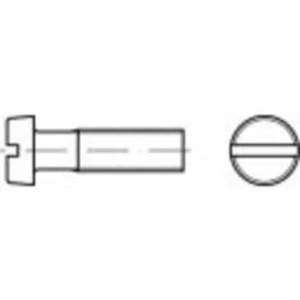 Šrouby s válcovou hlavou TOOLCRAFT TO-6606045, N/A, M6, 10 mm, titan, 1 ks