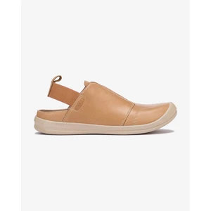 KEEN LORELAI II SLIP-ON WOMEN Dámská letní obuv - kůže 10011638KEN01 tan/brick dust 375