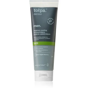 Tołpa Dermo Men Pure čistiaci peeling proti čiernym bodkám 100 ml