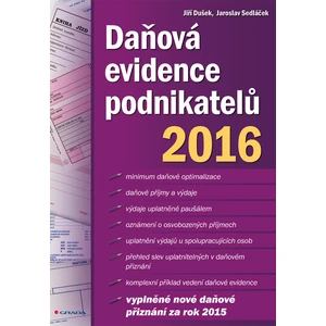 Daňová evidence podnikatelů 2016, Dušek Jiří