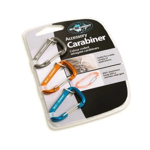 Sea To Summit Accessory Carabiner Set 3pcs Grey/Blue/Orange