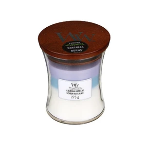 WoodWick Vonná sviečka strednej Trilogy Calming Retreat 275 g