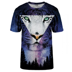 Bittersweet Paris Unisex's Tiger T-Shirt Tsh Bsp054 Purple